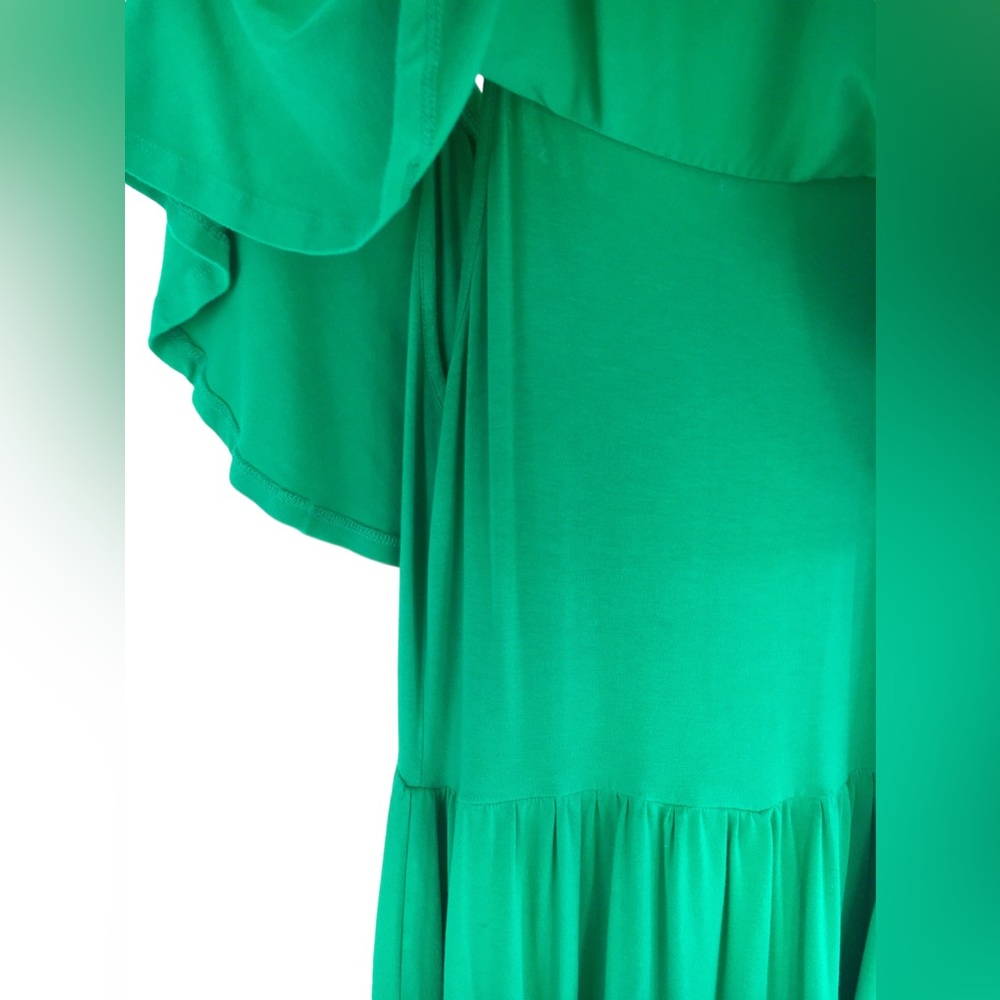 ASOS Green Ruffle Sundress Size 6 - Picture 2 of 5
